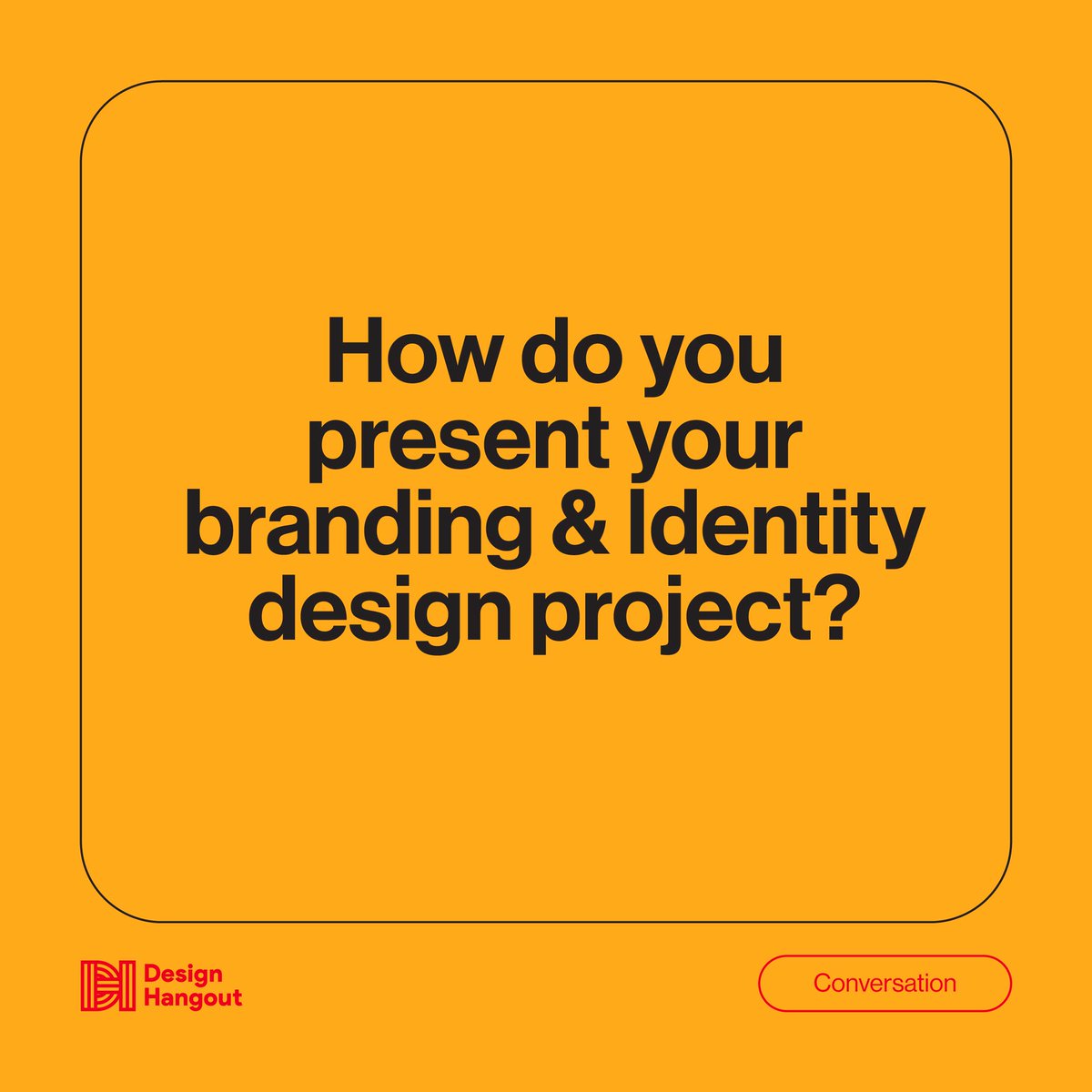 designhangout's tweet photo. Most designers wonder how to present their finished branding projects. They think: what should I add? In what order?  How do you present your brand identity project? Can you share your process with us in the comments?

#designconversations #thedesignhangout https://t.co/NLwKJkg69U