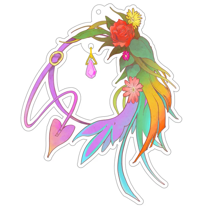 過去に作ったリースアクキーシリーズ