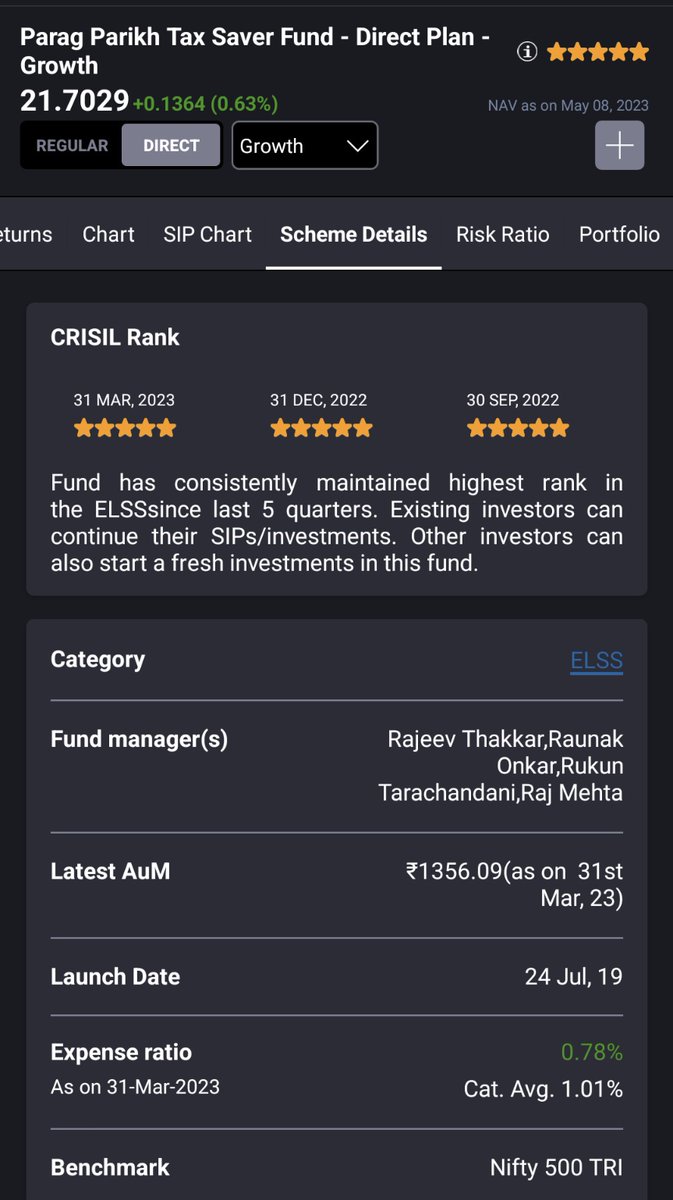 MNC🏹 on Twitter "The only MF still invested. A good fund house, who