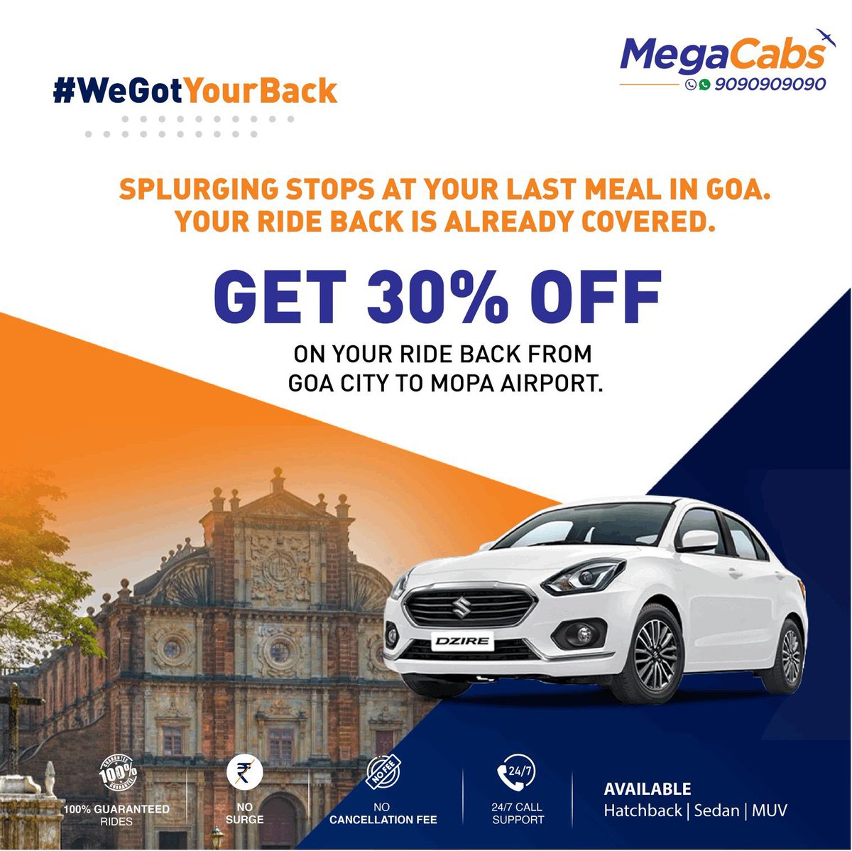 Mega Cabs tweet media