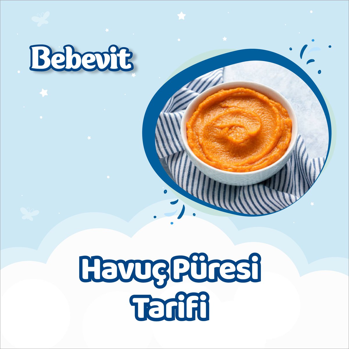bebevit's tweet photo. Bebeğiniz için hazırlayabileceğiniz;
Havuç Püresi Tarifi 🍽
Afiyet olsun!

#anne #bebek #ekgıda #bebekbeslenmesi #ekgidayageciş https://t.co/3rDnS6kiLw