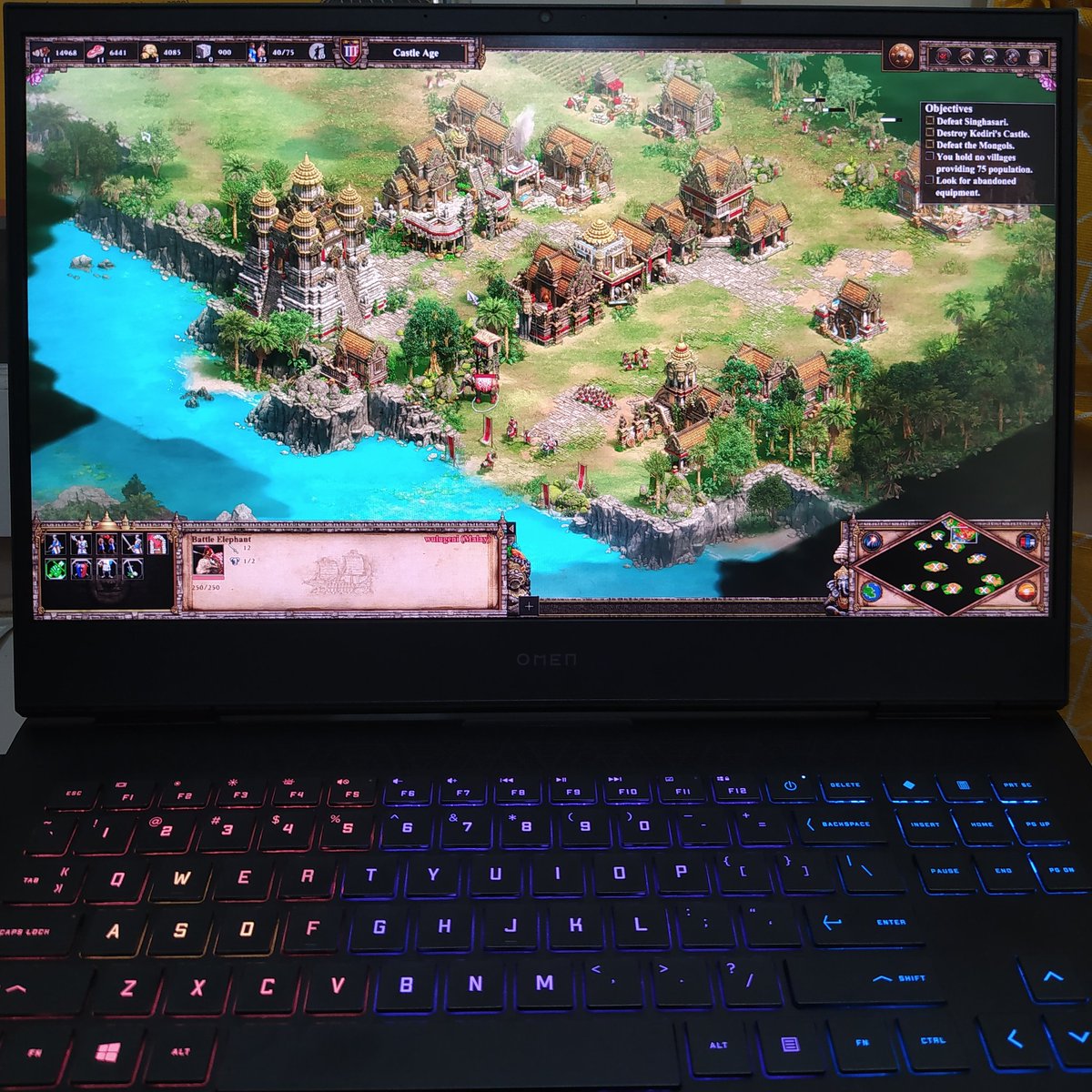 Majapahit babat alas. 
#ageofempires2