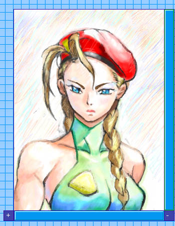 絵板サイトに投稿し始めた左が2004年五月の9枚目キャミィで、右がそれから通算358枚目で2007年一月のキャミィで平均作画時間はおおよそ3時間くらい二年半で通算1070時間で確かに上手くなってるよな俺! モチベーションは絵を貼ると褒めらた。絵を褒めるすげー大事 