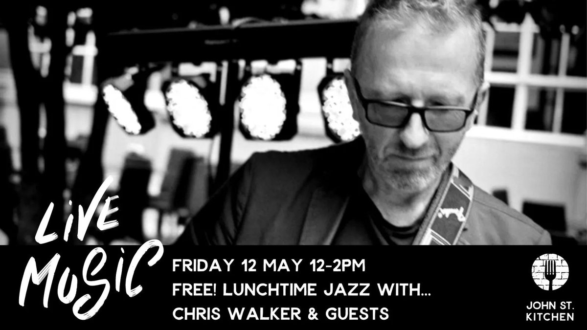 Chris Walker will be with us for our monthly lunchtime #jazz on Friday - arrive early to get a seat and something tasty to eat from the cafe. No tickets needed, just come along.
More info here 👉  buff.ly/3papVKE 

#sheffield #whatsonsheffield