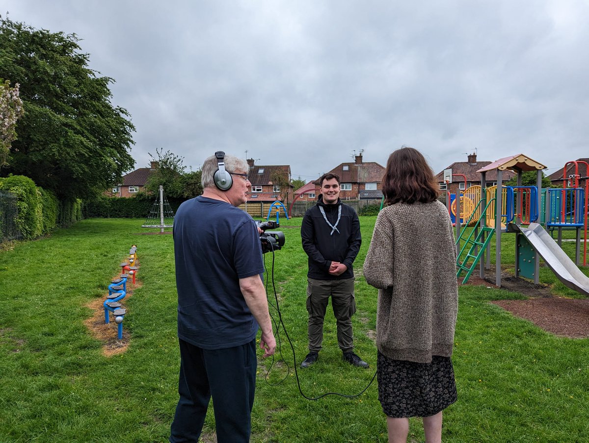 NYScouts's tweet photo. A huge thanks to Tom and Nung for doing amazing interviews with @ThatsTVNYorks this weekend! Tune in to Freeview Channel 7 tonight at 17:30 and 18:30 to see what they had to say! 

#TheBigHelpOut
@sirisot_nung @tibbott99 @YorkEborScouts @WTScouts https://t.co/CPmAayPp2G