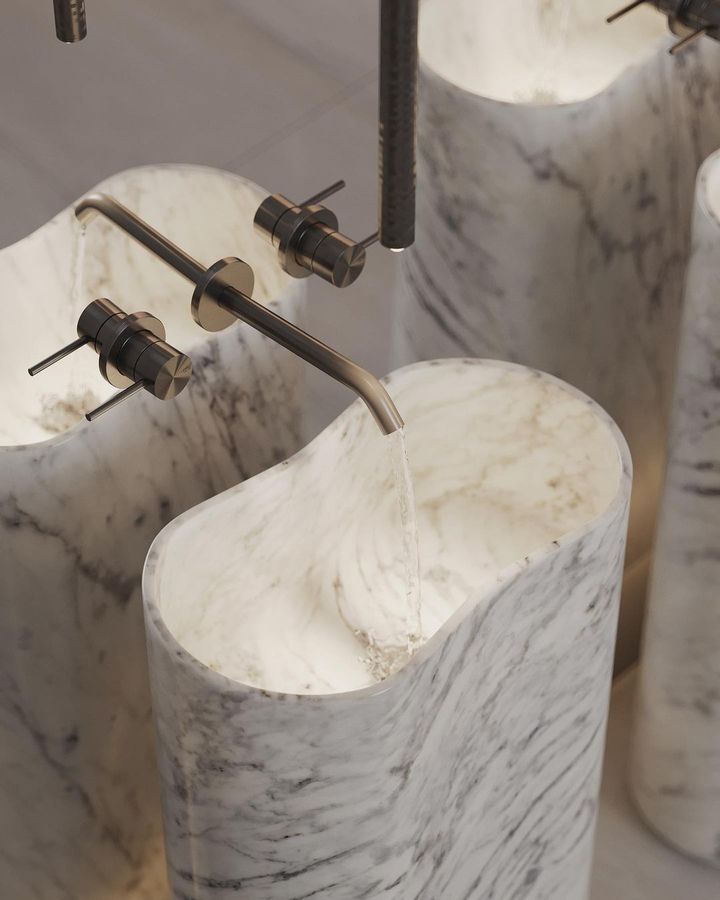 findsurfacesltd's tweet photo. Bianco Carrara is a timeless, incredible, serene white marble with soft light veining, Its delicate beauty has been admired for centuries! This beautiful stone can be used as countertops and flooring surfaces with its strong veining that will add beauty to any space! 🤩 https://t.co/jUJ6qup6nD