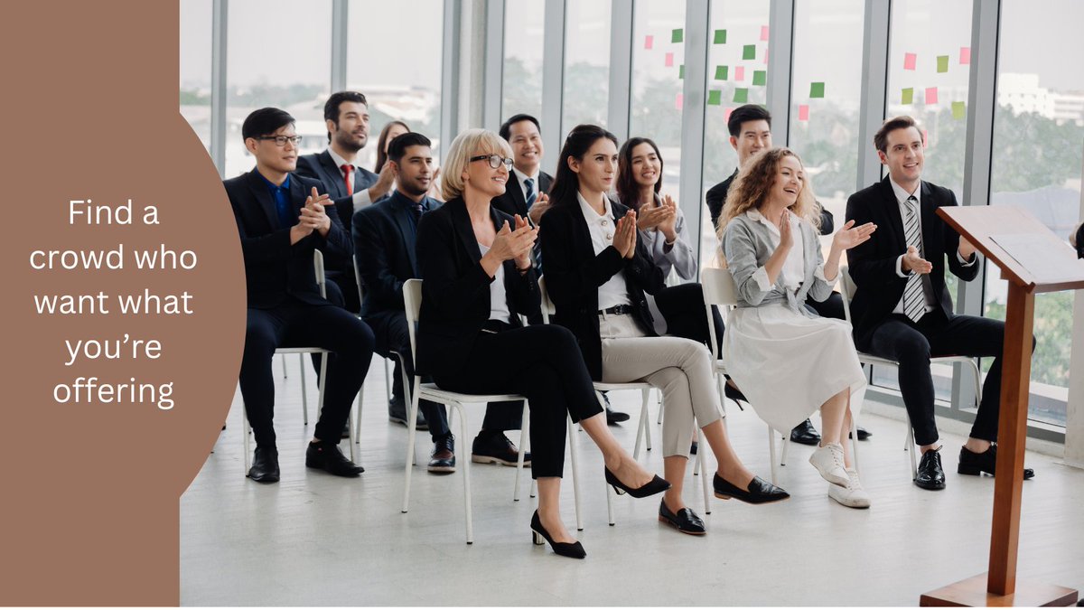 lesleywriter's tweet image. Find the right audience and then go there and let them know about you.  That, of course, means that you need to know who your audience are, but that knowledge will underpin everything your business does. 

insidenews.co.uk/find-a-crowd-w…

#gettingpublished #printmedia