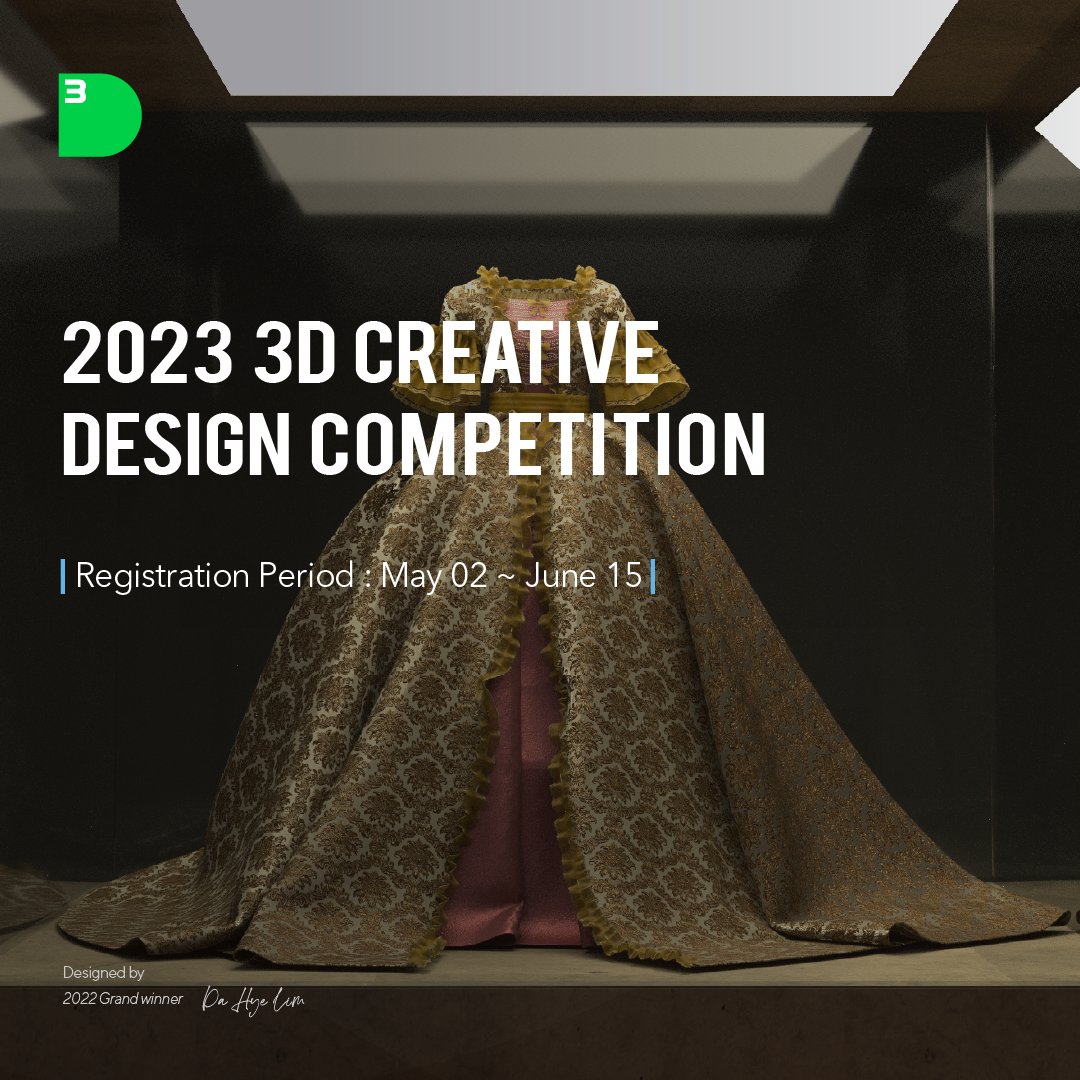 itsclo3d's tweet photo. 3D Creative Design Competition is back! 🤩

With a grand prize of $7,000, show your incredible skills and innovative ideas.⁠ ⁠

Registration opens until June 15. Follow the link for more details!

👉 https://t.co/KcGwb8blvo

#clo3d #3dcdc #3dfashion #virtualfashion https://t.co/A3rdCWQLjw
