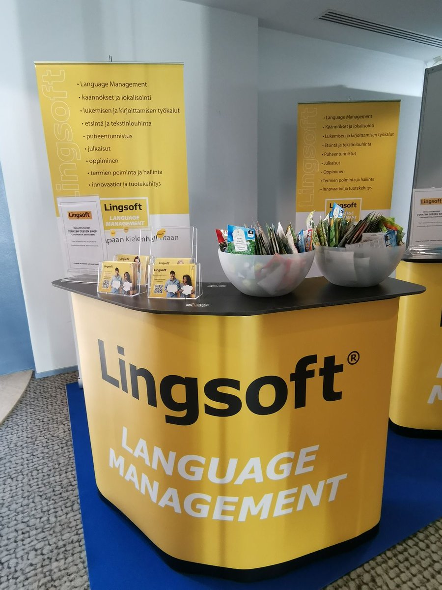 Valtio Expon aiheena on kestävä ja kannatteleva julkishallinto. Tule juttelemaan 2. kerrokseen osastolle 63, kuinka kielipalvelut kannattelevat julkishallintoa!

Poimi samalla mukaan siemenpussi ja istuta oma kielikukkasesi!

#valtioexpo #valtioexpo2023