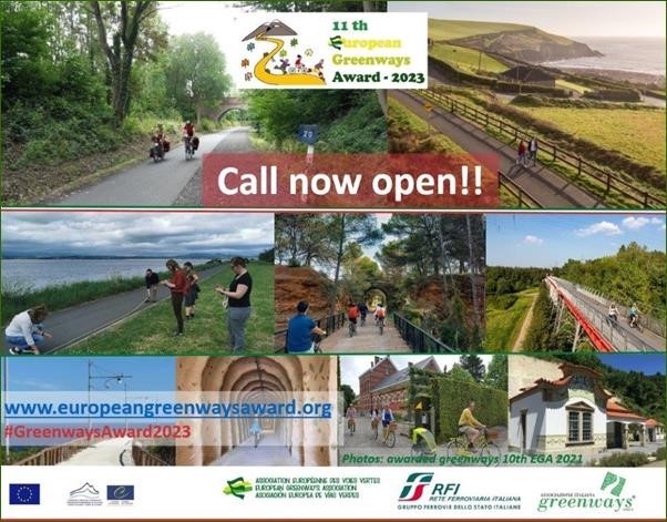 ffe_es's tweet photo. 📢Convocada 1⃣1⃣edición del Premio Europeo de Vías Verdes👉https://t.co/XBOn8b5YkI
🗓️Presentación de candidaturas hasta 1⃣4⃣ junio
Organizan: Asoc. Europea de Vías Verdes #EGWA, Rete Ferroviaria Italiana #RFI y Associacione Italiana Greenways
#GreenwaysAward2023 @fsitaliane https://t.co/CLiAmQJoQ4