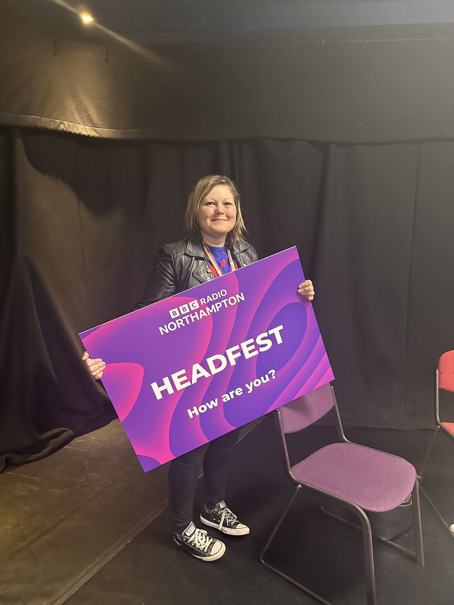 StAndrewsCare's tweet photo. Our wonderful colleague Bobbie Kelly is down at the BBC’s #Headfest2023 today talking to members of the public about #grief as part of the Living Library session.

You can come and borrow Bobbie like a book!  We’re proud of her for sharing her story to help others. https://t.co/snJxVJJpyi