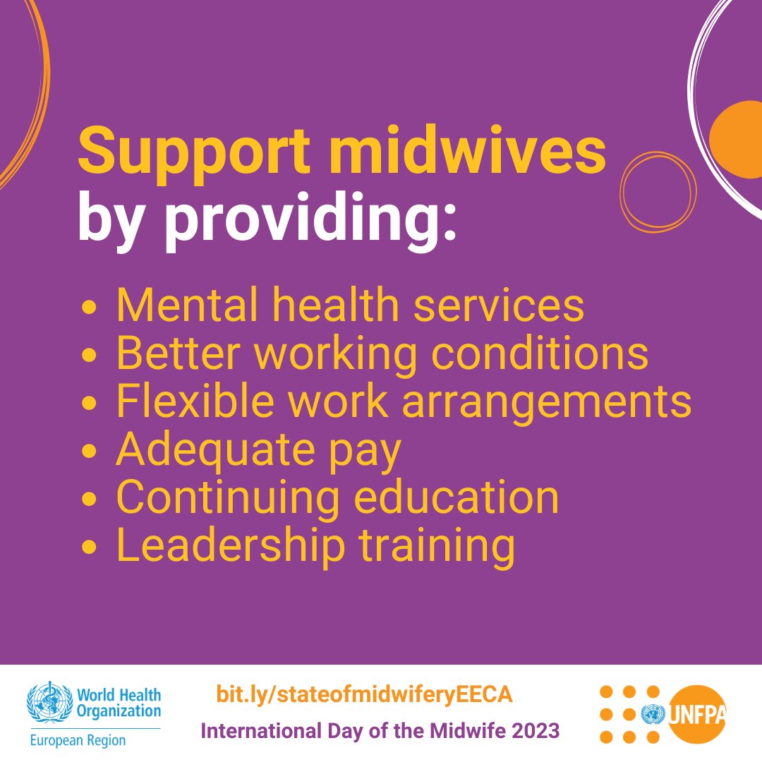 Midwives play a crucial role in women's health and well-being, but they also need support to deliver the best care. 

Let's invest in #midwives and provide them with the resources they need to make a difference.

#IDM2023 #TimeToACT2023