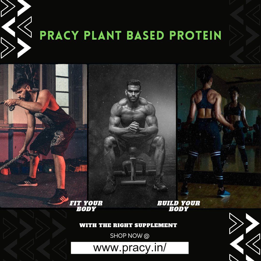 Pracy_Protein's tweet photo. Pracy Plant Protein is an all-in-one solution . It provides protein, essential nutrients and energy that you need throughout the day. So, don’t miss this 100% organic plant protein.

Shop Now: https://t.co/zcSiTvUYxO
*
*
*
#WomenCare #Pracy #WellnessCare #PlantProtein #Vegan https://t.co/6vCyb7Es8E