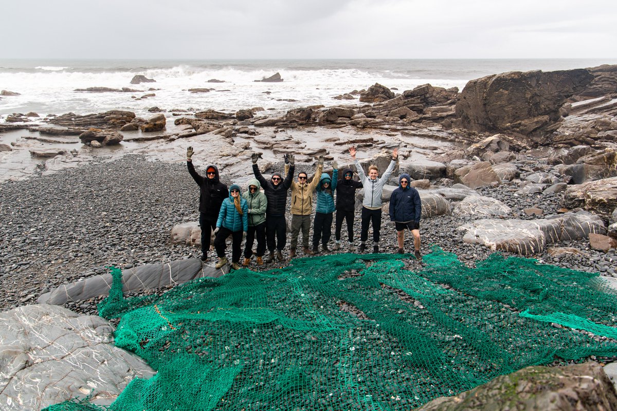 Dragging filthy, stinking fishing nets across beaches on a grey, drizzly weekend in March isn't for everyone, but for us, it's an adventure with a purpose! find out what went down on our latest #ghostgear expedition - bit.ly/Boscastle
#oceanconservation #plasticpollution