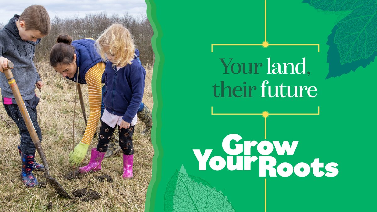 Funding and advice is available to help you create an area of woodland, grow your roots and play your part in addressing climate change. Get in touch with England’s Community Forests and start creating your woodland today.

growyourroots.org.uk
#GrowYourRoots