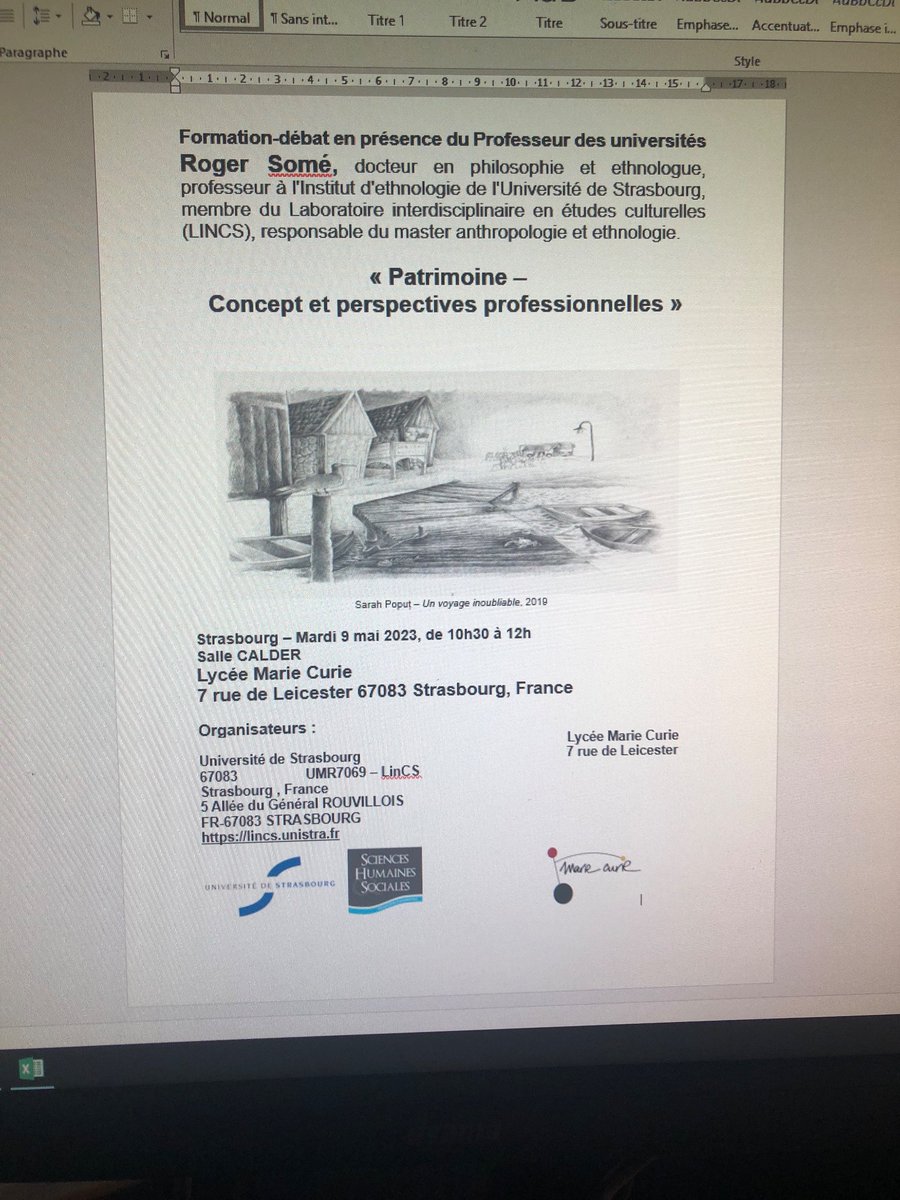 curie_lycee's tweet photo. Aujourd’hui, en cette journée de l’Europe, les élèves d’Hggsp de première suivent une conférence du professeur Somé dans le cadre d’un partenariat avec l’université de Strasbourg. https://t.co/fpH2N5Nb6H