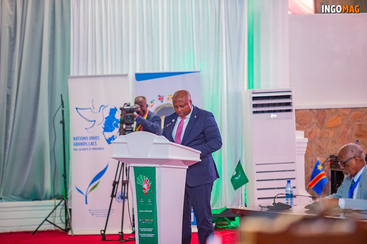IngoMagazine's tweet photo. Il a noté que la République d'#Angola abritera du 25 au 26 Mai 2023, un forum international sur les femmes, la paix et la démocratie ainsi que sur le rôle de l'Angola dans la consolidation de la paix et la prévention des conflits en Afrique
#11thROMSummit
#Burundi
#ingomag https://t.co/OXeDdFmXwv