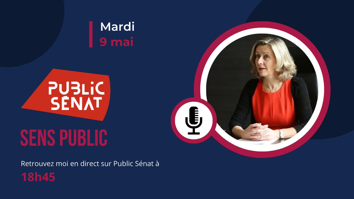 📺 Ce soir, sur <a href="/publicsenat/">Public Sénat</a>, je parlerai #congémenstruel et santé des #femmes au #travail avec Thomas Hugues, <a href="/GaelleSURF/">Gaëlle Baldassari</a> et Xavier Molinié de <a href="/GoodaysHQ/">Goodays (ex-Critizr)</a>.

L'occasion de détailler la proposition de loi que je porte à ce sujet avec les <a href="/senateursPS/">Sénatrices et sénateurs socialistes 🇪🇺</a>.

On se retrouve à 18h45 !