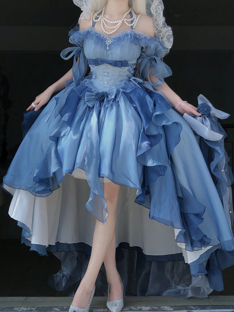 LolitaWardrobe's tweet photo. 【-Midsummer Dreamland-】 Lolita Dress Set

◆ Shopping Link >>> https://t.co/h4qtwGyYnL https://t.co/GVVcOcAGLW