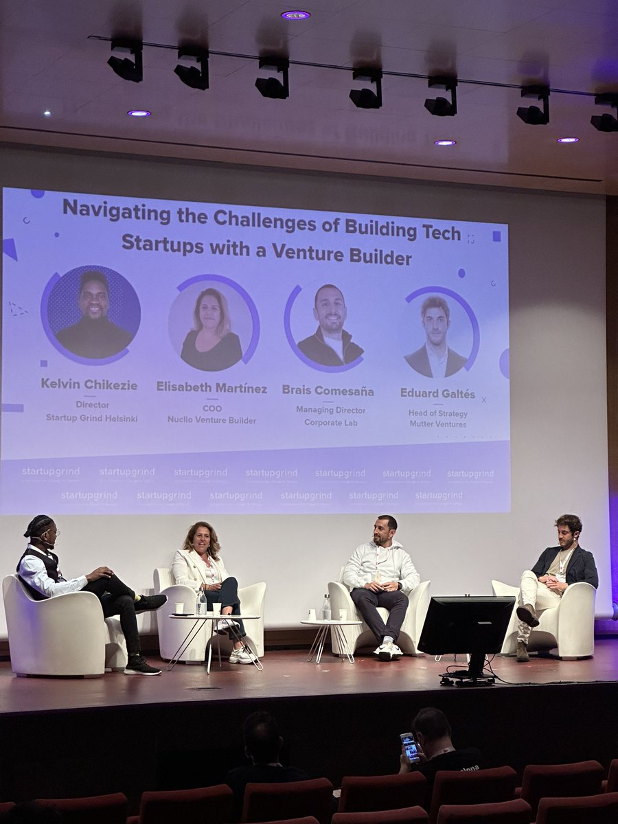 startupmat's tweet photo. Today’s morning pitch how “Navigating the Challenges of Building Tech Startups with a Venture Builder” 🤩
Thanks to #startupgrindhelsinki, @nuclioio, #corporatelab & @MutterVentures 🤝🏼 https://t.co/EbI8ePkjmF