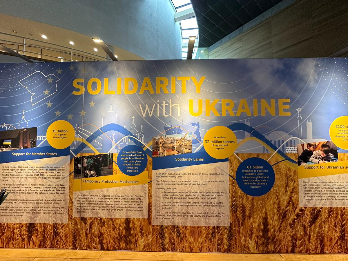tesimnext's tweet photo. A strong message of solidarity from the 🇪🇺EU institutions to 🇺🇦Ukraine was passed during the weekend to celebrate #EuropeDay. On the occasion, the doors of the European premises were open to citizens for #EUOpenDays https://t.co/IdLL0gPZ3P