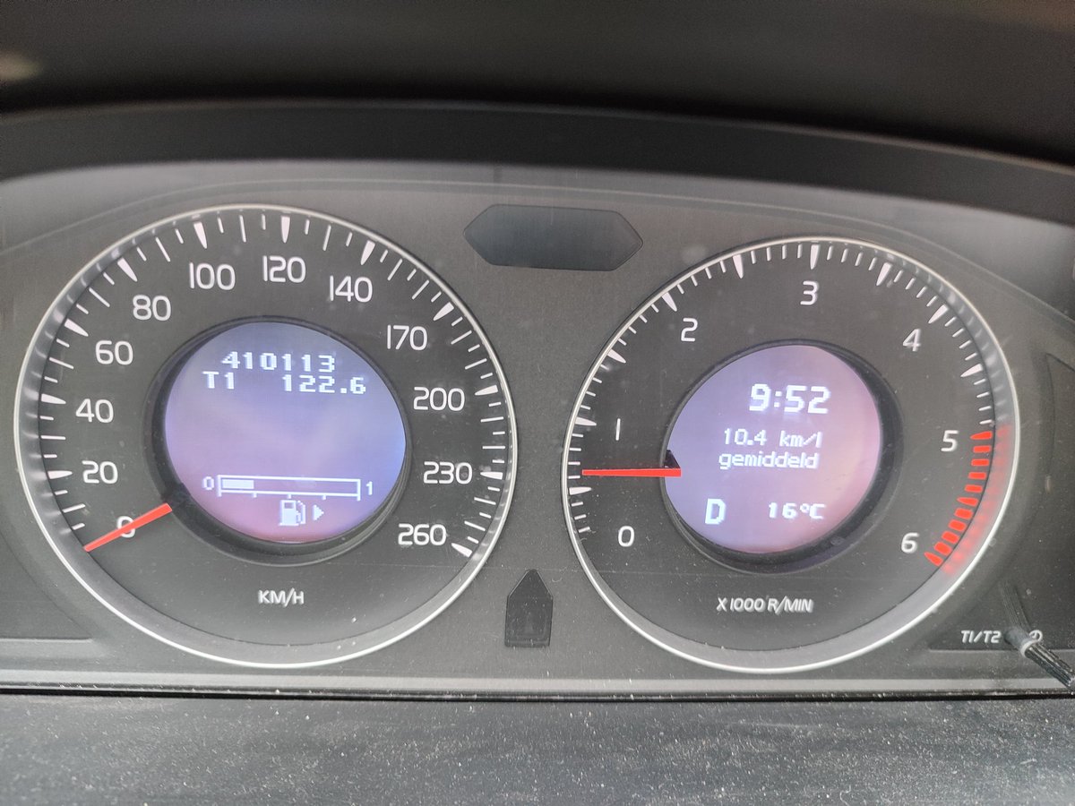 Beetje pijn doet het wel, maar met deze km stand mag hij weg...