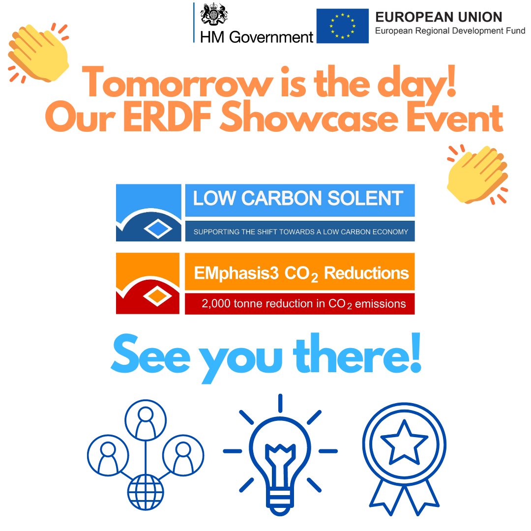 Tomorrow is our ERDF Showcase Event! 
We cannot wait to celebrate with you 😁 👏

Portsmouth Football Club, Fratton, 11:30-18:00
lnkd.in/eTGUdzJ3
