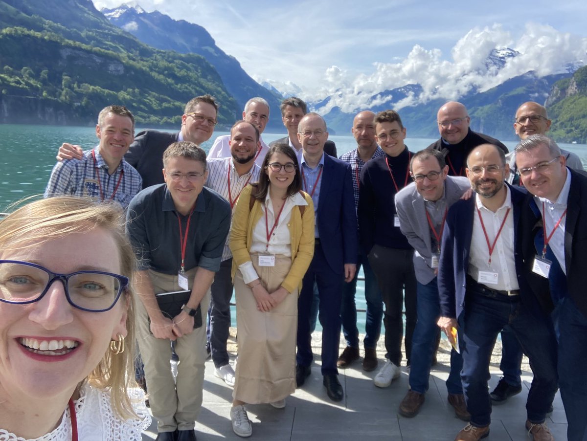 #buergenstock_conference gathered 13 Fürstnerians in Brunnen to celebrate a GREAT week of science with “The Boss”! ⁦⁦@LabWaser⁩ ⁦@AlcarazoLab⁩ ⁦@rmartinICIQ⁩ ⁦@alic1a_casitas⁩ ⁦@SnaddonG⁩ ⁦@GilmourLab⁩ ⁦@Pospisil_group⁩ and many more!