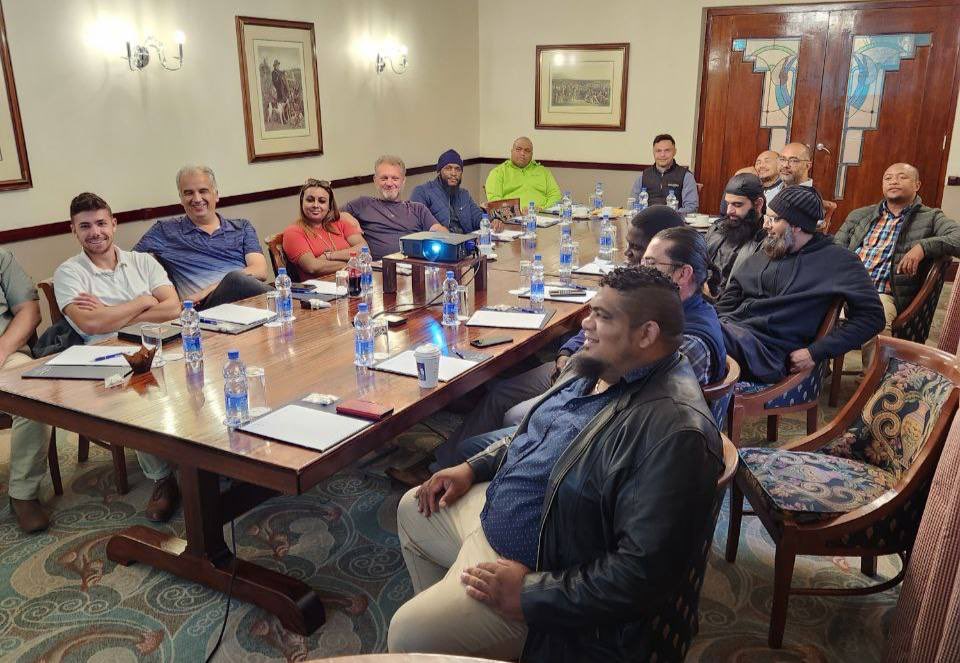 #NMBINX is one month away!  training underway in gqeberha for new peers.  #community  #peering