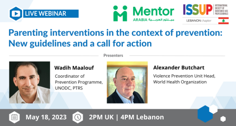 Join📢 <a href="/issupnet/">ISSUP</a> webinar May 18th🕑3 p.m. CET on🗣️ Parenting interventions in the context of prevention➡️#Prevention of #DrugUse💊&amp; other negative social&amp; health consequences

Learn about <a href="/WHO/">World Health Organization (WHO)</a> guidelines➡️parenting interventions&amp;more

ℹ️Register here🔗is.gd/rpDdln