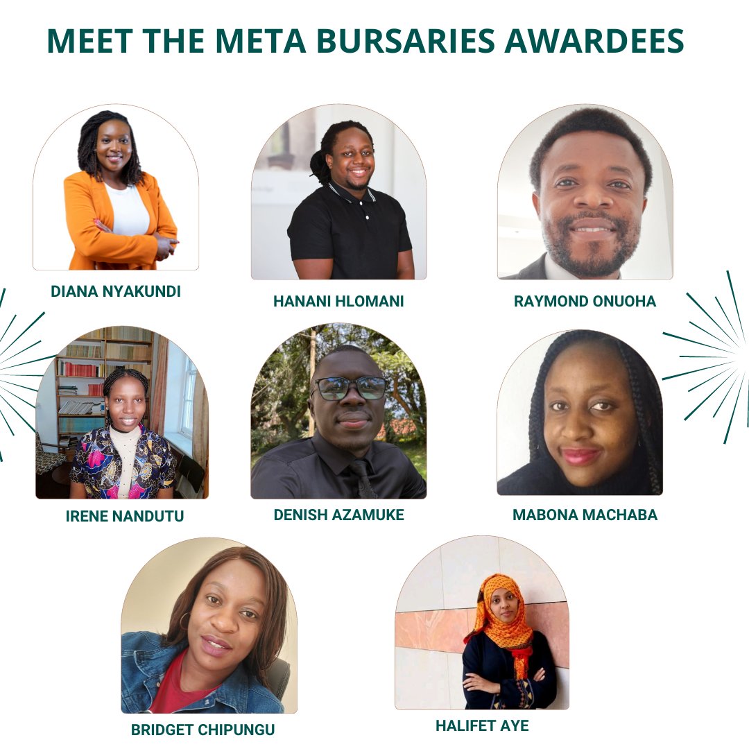 We are looking forward to the upcoming @AI4d AfricAI Conference in 🇷🇼Kigali where the 8 recipients of the <a href="/Meta/">Meta</a> Bursaries will present on AI ethics, human rights and policy/governance in African research.