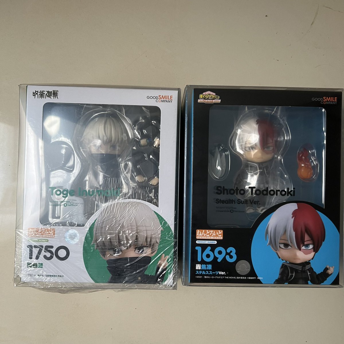 askstudihowl's tweet photo. WTS LFB

Nendoroid :
Shoto Todoroki 1693 
Inumaki Toge 1750

all MISB. All in good condition.
Exc. biaya packing &amp; Adm. fee Market Place.
details by DM🫶🏻

want to sell / looking for buyer
jjk jujutsukaisen bnha warungjjk warungbnha https://t.co/z8Q0MiuD9a