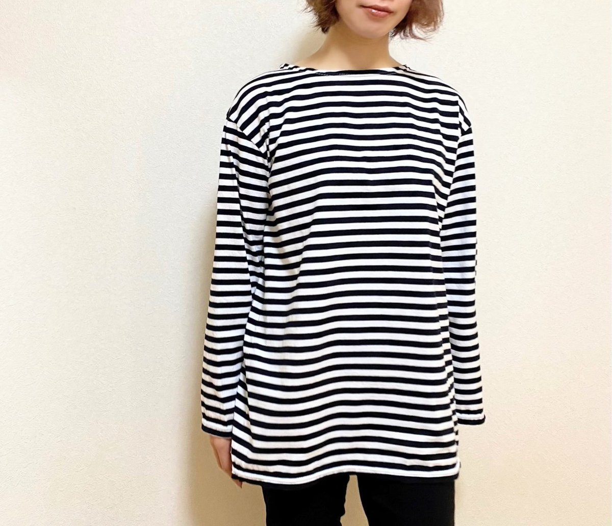 smith_nagoya's tweet photo. Shinzone
MARINE BORDER TEE Lady's
【19SMSCU93】

¥10780(税込)

ゆったりとしたサイズ感。首元の開きもバランスがよく、薄手の生地で通年おすすめできるロンTです。

Masterpiece
愛知県名古屋市中区大須2-30-7
052-231-6671

楽天TROPHY SMITH
https://t.co/MB3hArPeGI

#theshinzone
#シンゾーン https://t.co/KPYeIvkHt9