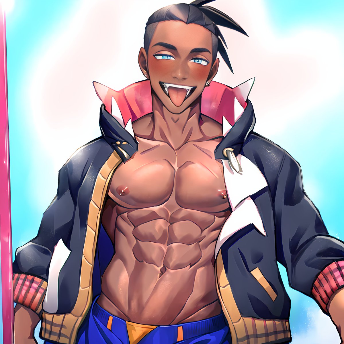 AI art progress with Raihan. 

I'll get to my starters and replies.

It was worth it. I hope. Almost to finish line. ;_;