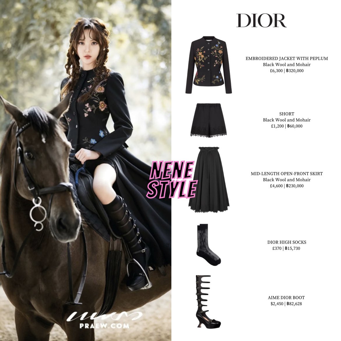 nenevaderstyle's tweet photo. 20230509 | PRAEW MAGAZINE

@Dior Jacket, Short, Skirt, Socks, Boot

#PraewMay23XNene #nenevder_style #DIOR 
#เนเน่ #Nene #ネネ #네네 #郑乃馨 https://t.co/rkb7XXPybM