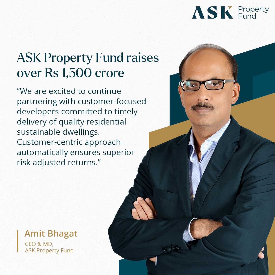 ASK_WM's tweet photo. ASK Property Fund has raised more than ₹1500cr with the close of its sixth fund, ASK Real Estate Special Opportunities Fund IV. @amitaskrealty, CEO &amp; MD, ASK Property Fund, shares more details about this fund with @EconomicTimes.
Read the article here: https://t.co/UdfqCX1SY3 https://t.co/p64bewBaYX