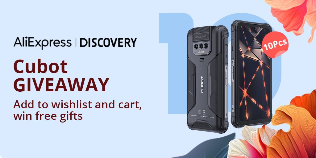 📱Cubot Giveaway
How to enter👇
1.Download AliExpress👉Search Cubot Official Store
2.Cick Feed tab located at the bottom
3.Find giveaway post
4.Follow the instructions to enter
🔍Search Cubot official store on AliExpress now and enter to win!