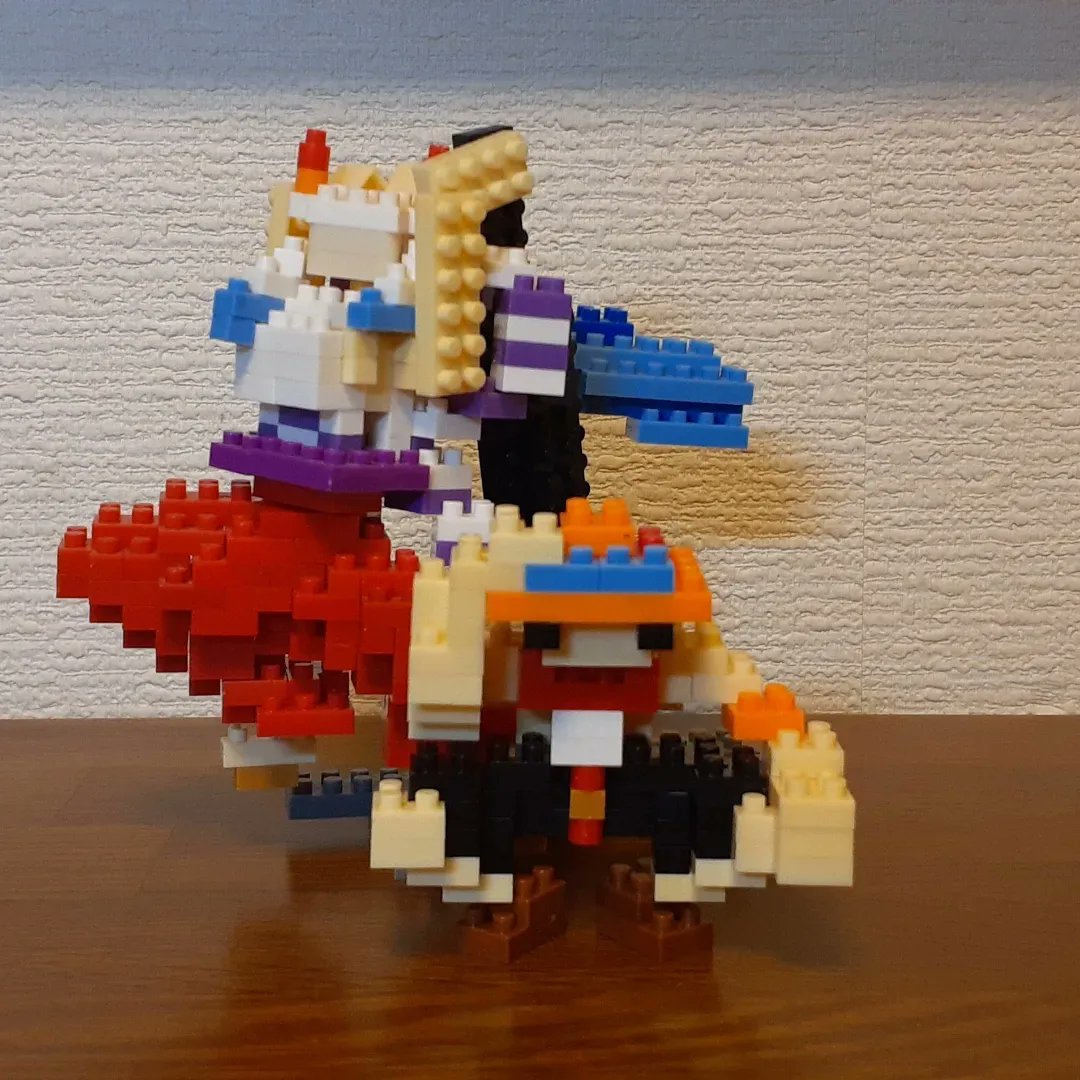 nano_broccoli's tweet photo. #ワンピース #ナノブロック #Nanoblock #ONEPIECE #ONEPIECE1083 #エース #ヤマト #トレクル9周年 https://t.co/1rgv9WrBYU