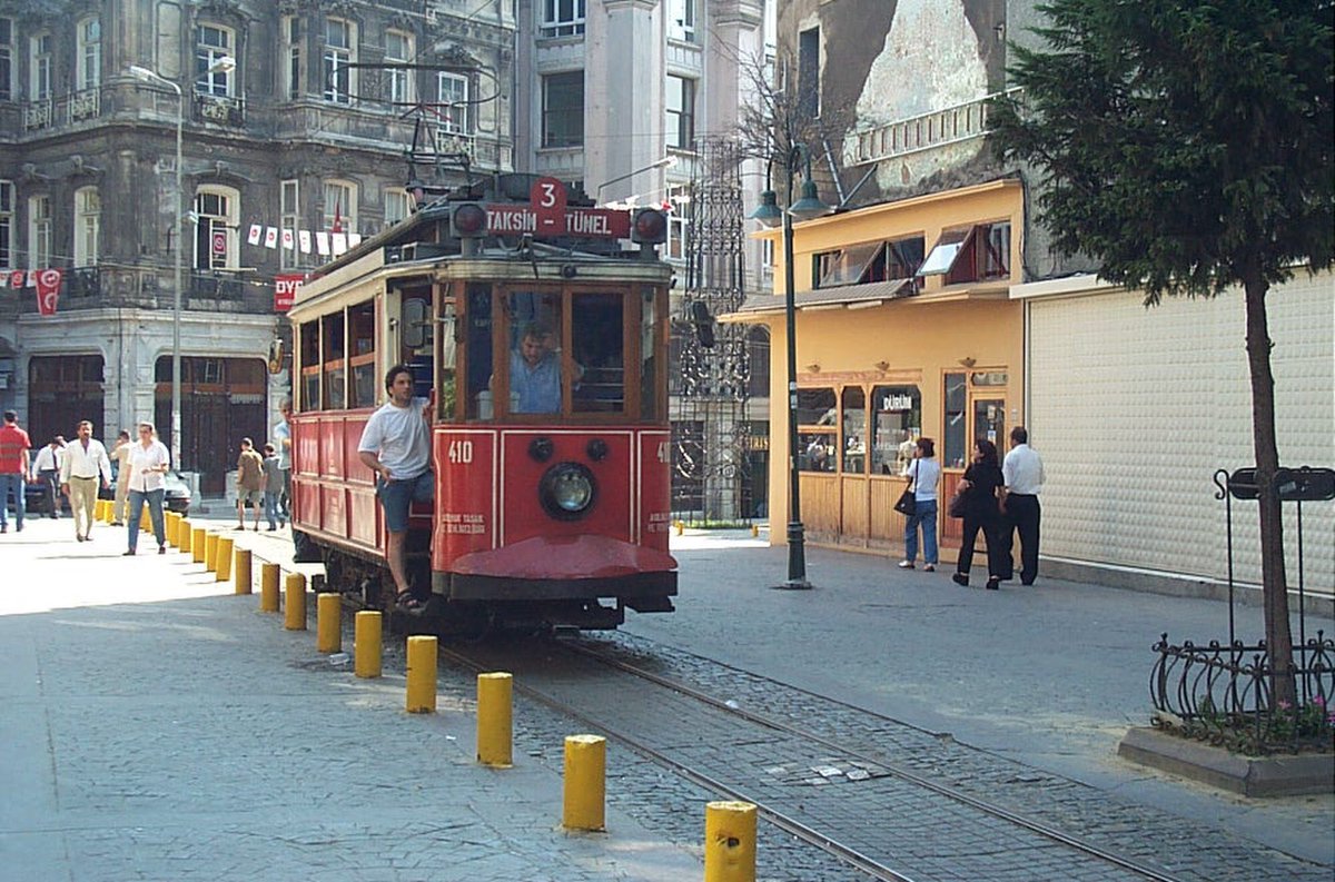 2001 yılında İstiklal Caddesi
