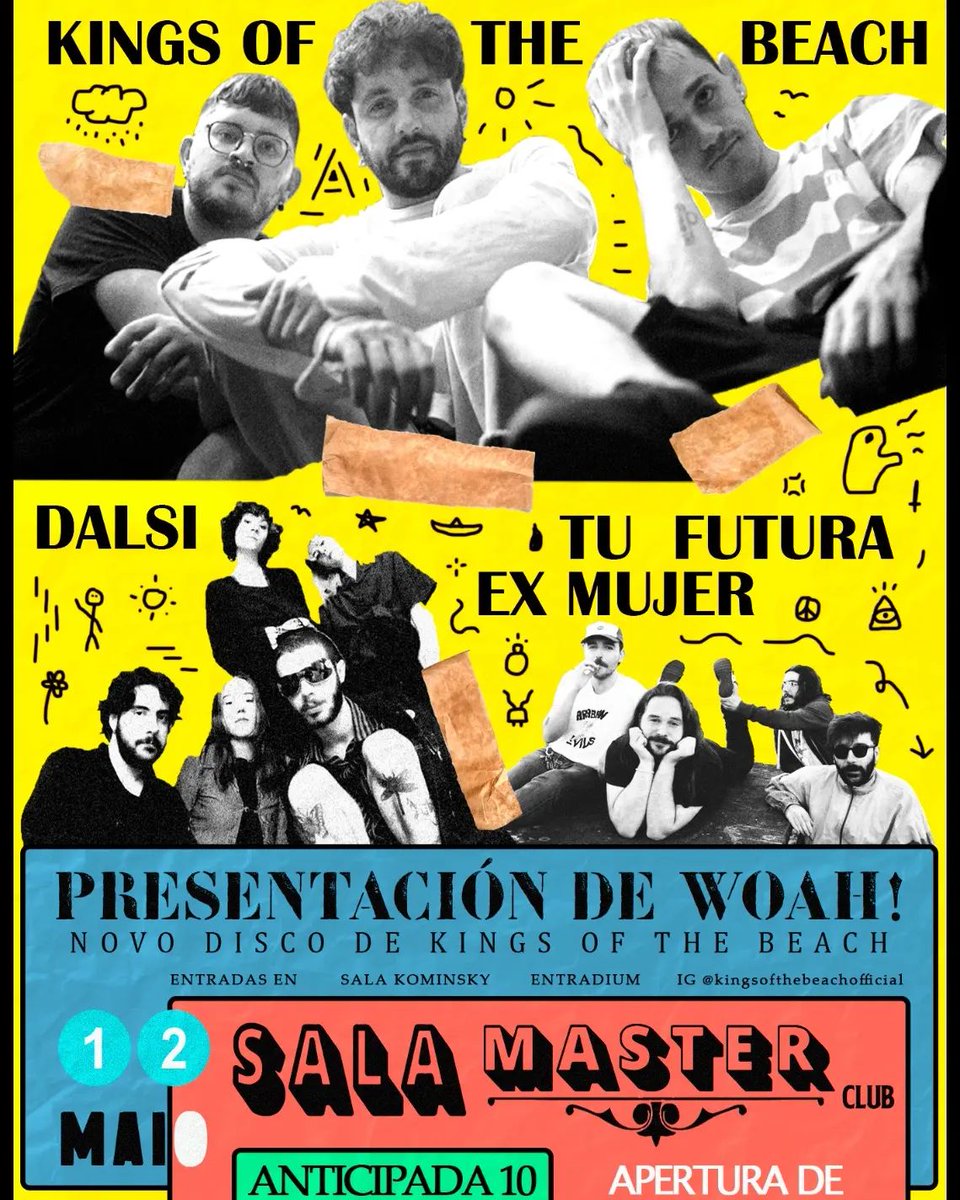 Radix Records (@radixrecords) on Twitter photo Este VIERNES día 12 de Mayo, <a href="/kotbvigo/">Kings Of The Beach</a> estarán en la <a href="/masterclubVIGO/">Master Club Vigo</a> presentando WOAH!
Será antológico seguro!!!!
📷 Recuerda que tienes disponible en nuestra tienda online el Lp en color purple!! Este VIERNES día 12 de Mayo, <a href="/kotbvigo/">Kings Of The Beach</a> estarán en la <a href="/masterclubVIGO/">Master Club Vigo</a> presentando WOAH!
Será antológico seguro!!!!
📷 Recuerda que tienes disponible en nuestra tienda online el Lp en color purple!!