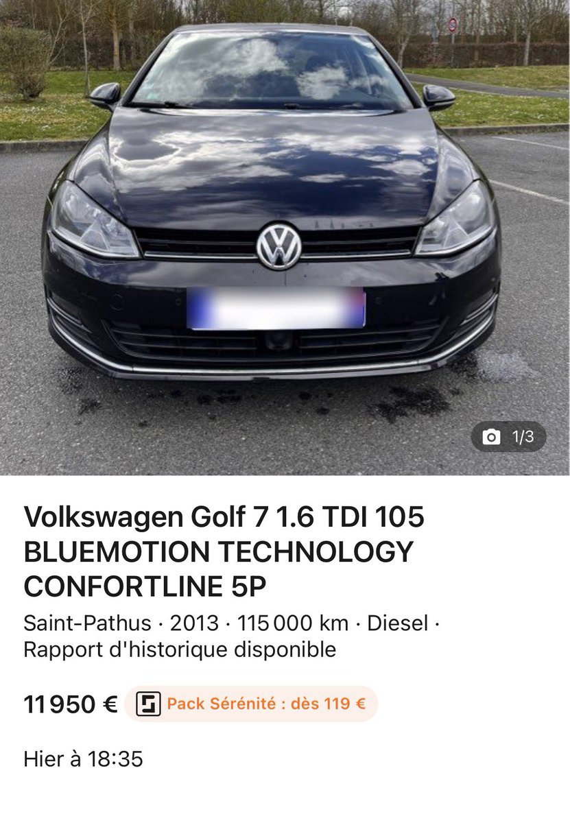 Bruno7700Bruno's tweet photo. Salut tout le monde, ayant une voiture de fonction je vends ma voiture perso, si vous êtes intéressés venez pv, la bise https://t.co/CTe5WejujR