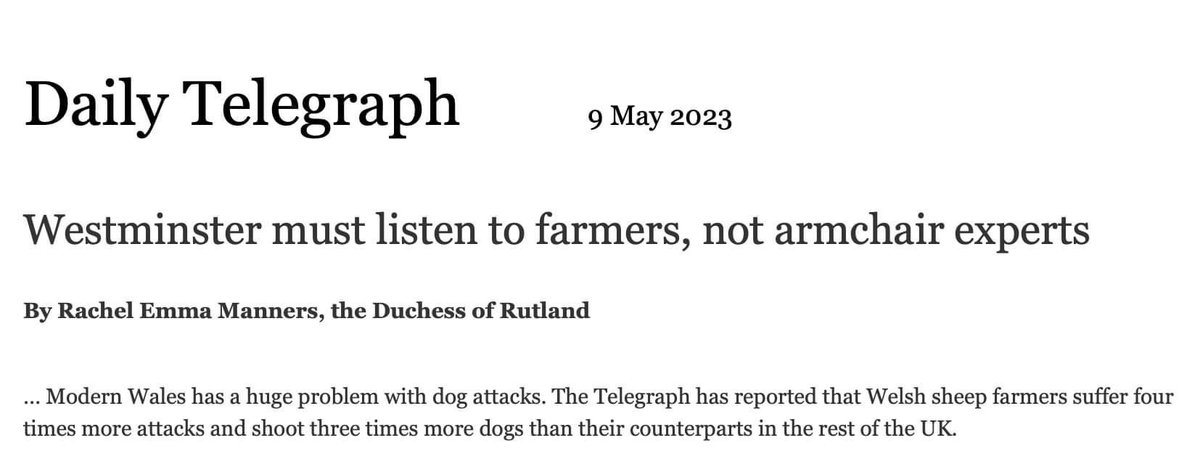 telegraph.co.uk/news/2023/05/0…

Duchess of Rutland says 'Thérèse Coffey... has some explaining to do'  

@1GarethWynJones @FarmersWeekly @No1FarmerJake @FarmingUK @FGoliviamidgley