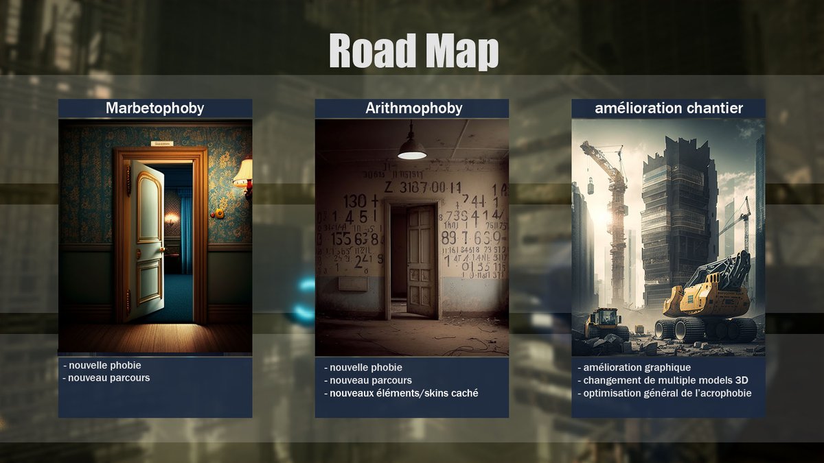 AlphyGame's tweet photo. La preview VR😎 sera bientôt disponible  !! En attendant voici la ROAD MAP des mises à jour majeures à venir⬇️ https://t.co/Dq90NqEKfB