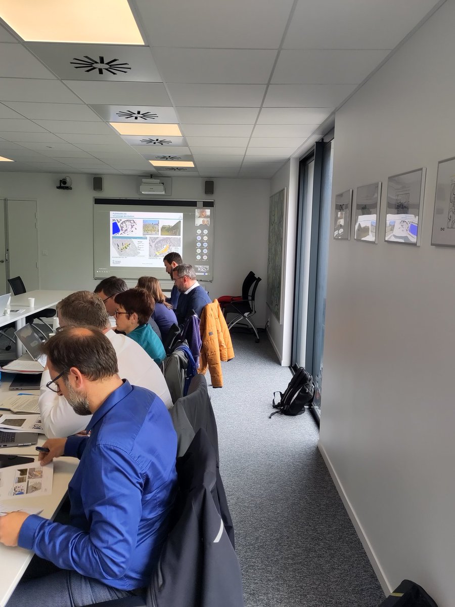 Bureau de l'EPF Bretagne. A l'approbation du bureau ce matin plus de 6 M€ d'action foncière au profit des territoires bretons. Habitat et développement économique pour accompagner les collectivités dans de beaux projets.