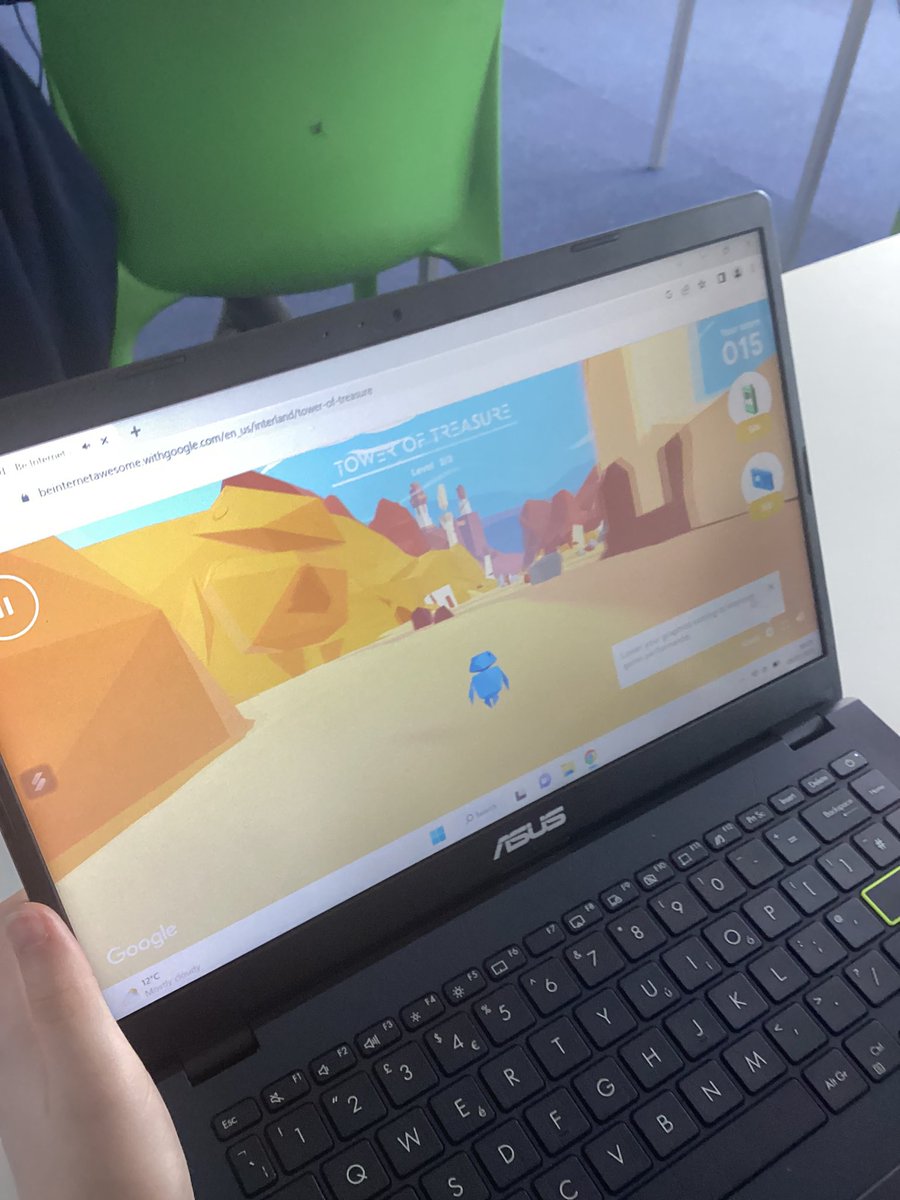 MGLWorld_Abby's tweet photo. Year 5 explored Interland today and discussed internet safety. They enjoyed the challenges they encountered. #mglcomputing #computing #STMCPComp @stmichaelscps https://t.co/bhQSQ8Royf