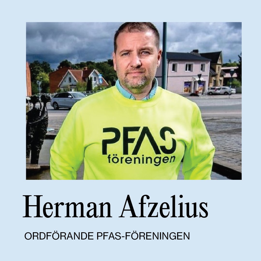 We're hosting a panel discussion about the dangers of "forever chemicals" #PFAS at the Stockholm Book Weekend this Thursday!

Hear from #RightLivelihood Laureate <a href="/RobertBilott/">Robert Bilott</a>, Herman Afzelius (<a href="/PFAS_foreningen/">PFAS-föreningen</a>) and Therese Börjesson (<a href="/naturskyddsf/">Naturskyddsförening</a>)!

🔗 storanygatan7.se/giftet-i-vara-…