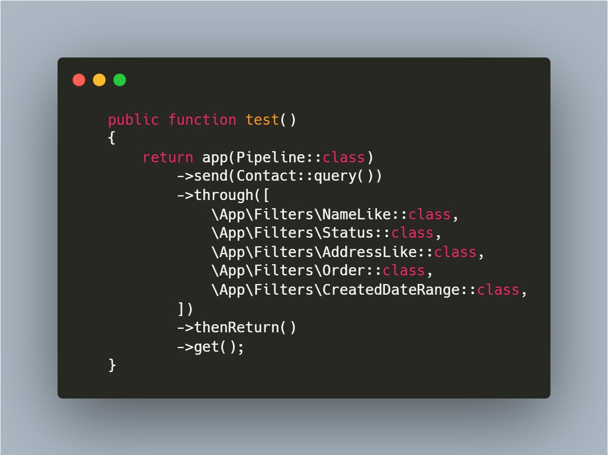 Laravel pipeline feature is a cool tool for using. You can easily use this inside your project
#laravel
#php 
#coding 
#codinglife 
#programming 
#programmer 🤓🤓🤓