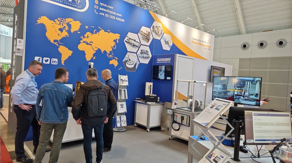 rpi_uk's tweet image. It’s day 1 of Control Messe 2023!

Pay us a visit on booth 3511 in Hall 3 to see our latest TruMotion rotary table for yourself!

Find out more about TruMotion at: buff.ly/3NX3S4F 

#Control2023 #Control23 #ControlMesse