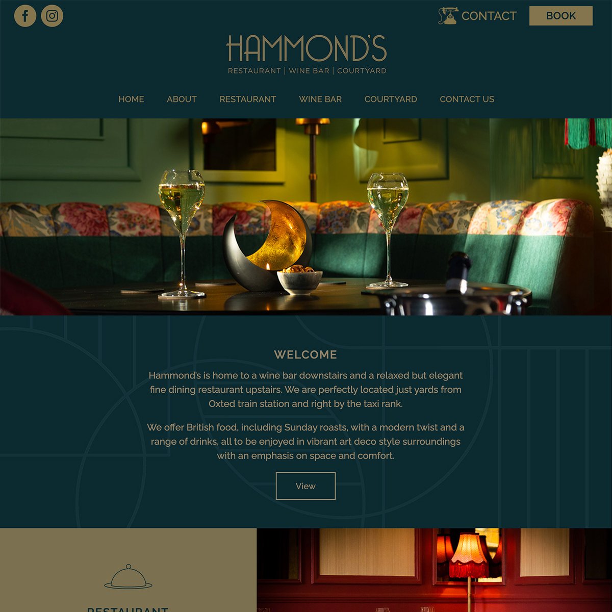 Darrobric's tweet photo. https://t.co/UuVth1PmB0 - We've just launched the new Hammond's Wine Bar website. #webdesign #Reigate #Redhill #Horley #Surrey https://t.co/f7idnph8lA