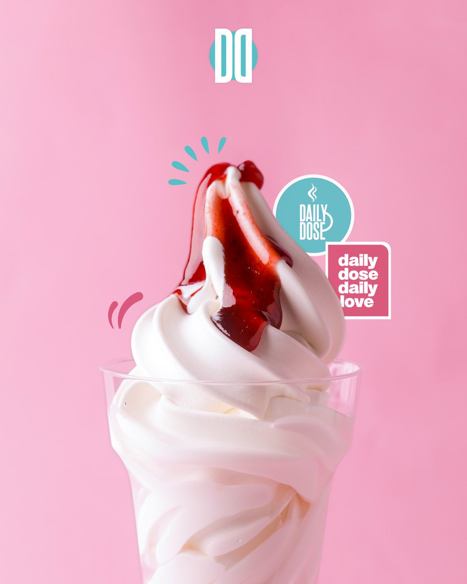 dailydose_cafe's tweet photo. آيس كريم بالفانيليا وصوص الفراولة وظيفتها تبرد عليك في عز الحمو😋
#ديلي_دوز #Daily_dose💚 #آيس_كريم #ice_cream https://t.co/zveKAxdR0r